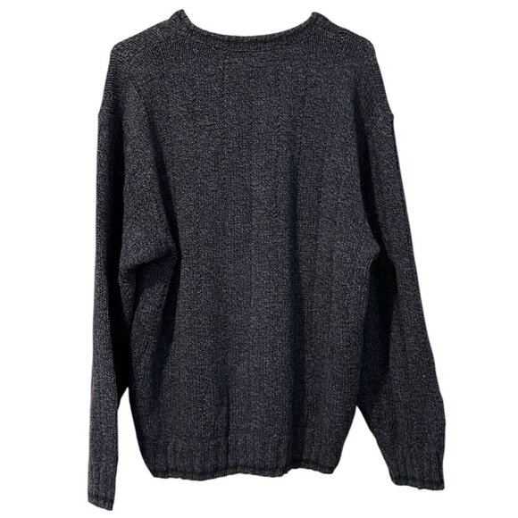 Eddie Bauer Long Sleeve Crewneck Sweater Men Size Medium Grandpacore Preppy City - Picture 2 of 16